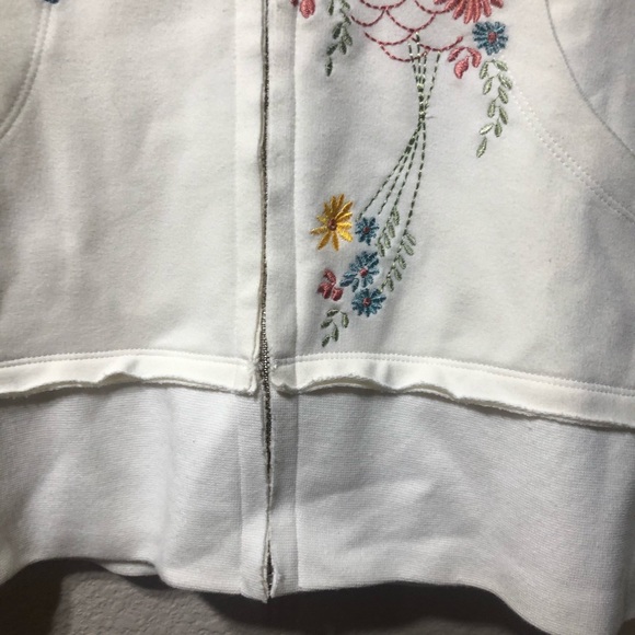 Monroe&Main embroidered light weight hoodie jacket - Picture 10 of 13